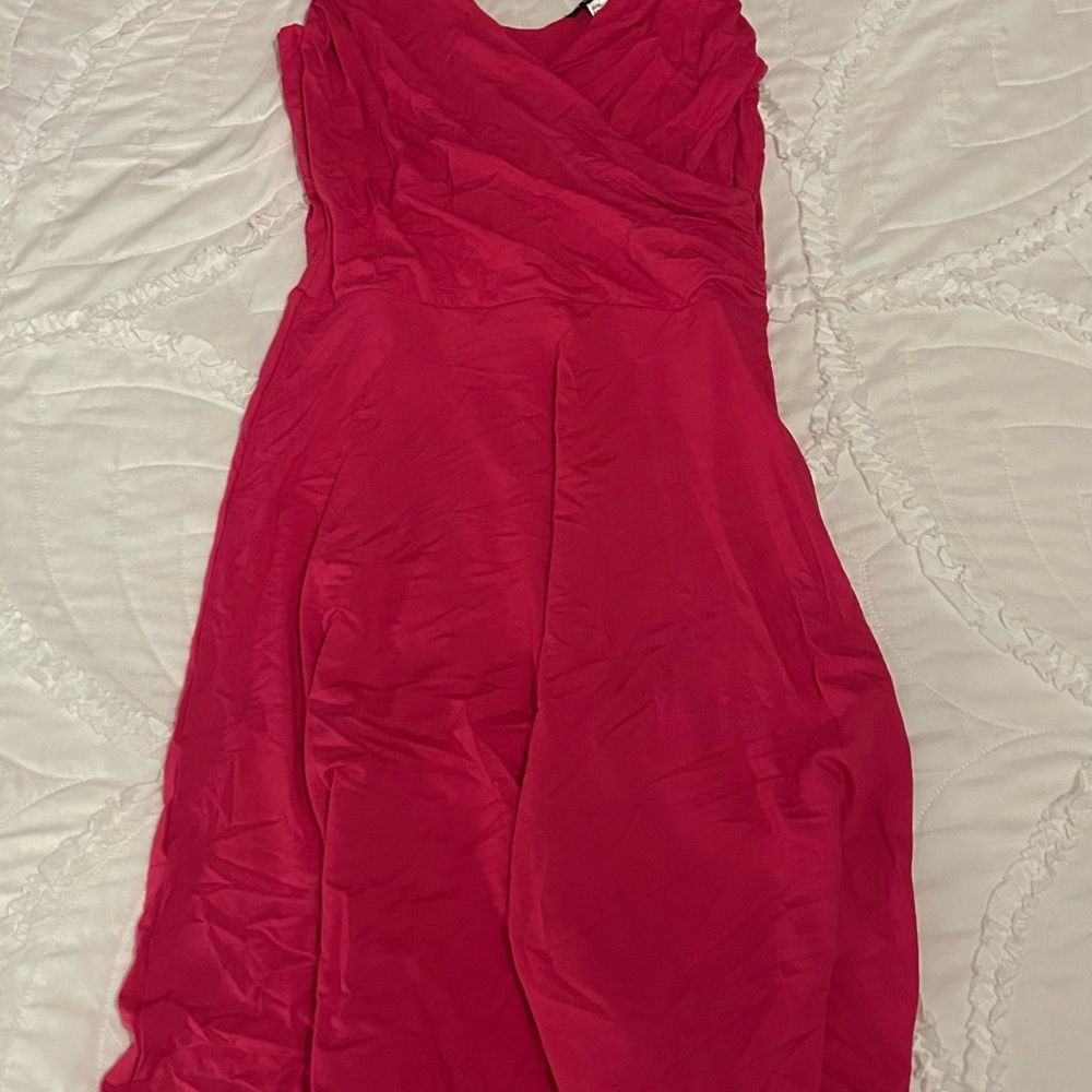 Elegant Pink Women's Dress